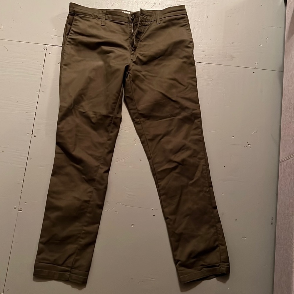 Carhartt WIP Sid pant. Dark Green. Great Condition.